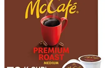 McCafe Premium Roast Coffee K-Cup Pods, 72 Count for $29.09