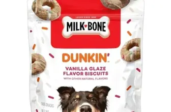 Milk-Bone Dunkin’ Vanilla Glaze Flavor Dog Biscuits – 8 Oz for $2.99
