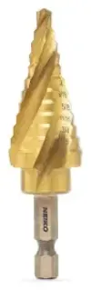 NEIKO 10180A Steel Spiral Quick-Change Step Drill Bit for Metal – $9.69