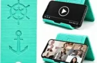 RRopen Anti-Slip Foldable Aluminum Silicone Phone Stand for $9.99