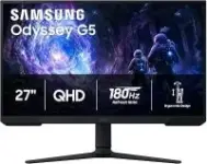 Samsung 27″ Odyssey G5 QHD Gaming Monitor for $149.99