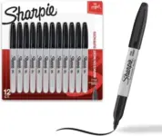 Sharpie Fine Point Permanent Markers 12-Pack for $7.97