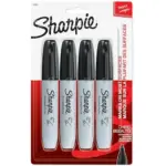 Sharpie Large Permanent Markers 4-Pack for $4.44