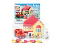 Tile Town Bluey Heeler Family Home Magnetic Tile Playset for $26.99