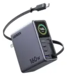 UGREEN Nexode Pro 160W Charger with Retractable Cable for $100