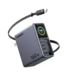 Ugreen Nexode Pro 4-in-1 160W Smart USB-C Charger with Retractable Cable for $99.99
