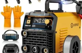VIGRUE 140A MIG Welder 110V 3-in-1 Welding Machine for $81
