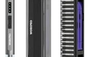 Workpro 42-in-1 Mini Electric Screwdriver Set – 3.7V, 175 RPM – $19.99