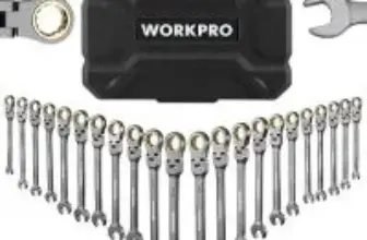Workpro Flex-Head Ratcheting Wrench Set (22-Piece) for $59.49