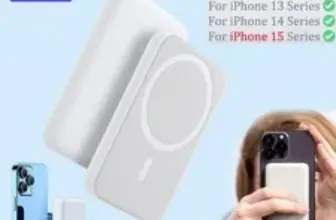 10,000mAh Magnetic Wireless Portable Battery Charger – $10.98