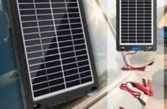 12V Solar Battery Maintainer Trickle Charger – $41.95