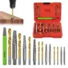 15-Piece Screw Extractor Set with Reverse Drill Bit – $15.18