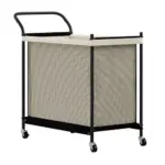 160L Laundry Hamper with Wheels for $21.45
