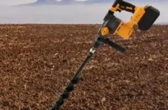 21V Cordless SDS Plus Post Hole Digger with 80cm Bit – $131.75