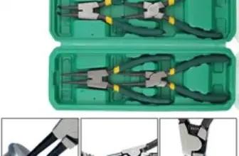 Heavy Duty 4-Pack 7″ Snap Ring Pliers Set – $10.99