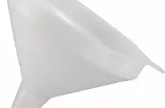 Winco 5 1/4″ Plastic Commercial Funnel (White) for $1.69