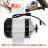 48V DC Brushless Electric Motor Kit with Controller – $65.44