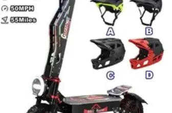 60V 36Ah Heavy Duty Off-road Electric Scooter – 50MPH – $1499.00