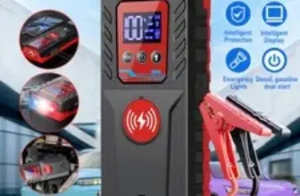 8000A Jump Starter Portable 12V Car Battery Booster – $61.99