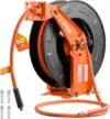 Vevor 3/8″ x 50′ Auto Retractable Rubber Air Hose Reel for $75.51