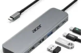 Acer 5-in-1 USB-C Hub with 100W Power Delivery for $11.99