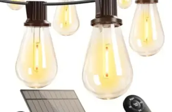 Addlon 102FT Outdoor Solar String Lights for $14.99