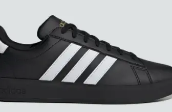 adidas Men’s Grand Court 2.0 Shoes in Core Black for $26 $26.00