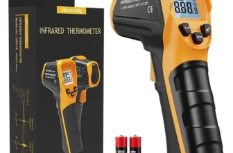 Ahosoutly Infrared Laser Digital Thermometer Gun for $7.64