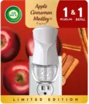 Air Wick Plug-In Scented Oil Air Freshener Starter Kit – Apple Cinnamon Medley for $0.89