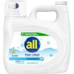 All Free Clear Liquid Laundry Detergent 118oz for $11.61 – 94 Loads, Unscented