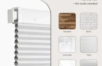 Allesin Zen Cordless Blackout Cellular Shade 23x64in for $44.75