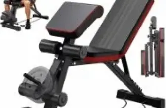 Also Go 4-in-1 Foldable Adjustable Weight Bench with Leg Extension for $64.99