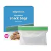Amazon Basics 300-Count Reclosable Food Storage Snack Bags for $4.62