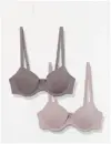 Amazon Essentials Women’s Underwire Lightly Padded Demi Cup Bra 2-Pack for $5.91