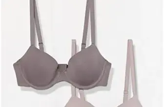 Amazon Essentials Women’s Underwire Lightly Padded Demi Cup Bra 2-Pack for $5.91