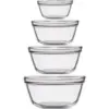 Anchor Hocking 4-Piece Durable Glass Mixing Bowls Set for $16.88
