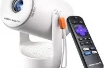 Aurzen E1R Portable Mini Projector with 1280×720 Resolution for $59.99