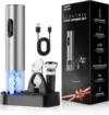 Babonir 6-in-1 USB-C Rechargeable Electric Wine Opener Set for $11.99