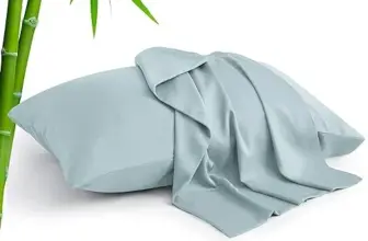 Bamboo Rayon Cooling Pillowcases – 2-Pack for $4.92