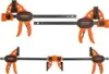Jorgensen 6″ One-Hand E-Z Hold Spreader/Bar Clamp Set (4-Pack) – $25.19
