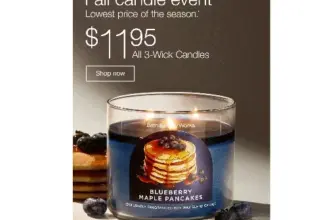 3-Wick Candles at Bath & Body Works for $11.95