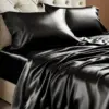 Bedelite Queen Cooling Satin Sheets Set for $10.43 – 4-Piece with Free Shipping