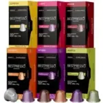 Bestpresso Coffee Pods Variety Pack (6-Pack) for Nespresso Machines – Now $21.44