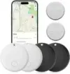 Beyamis Bluetooth 4-Pack Air Trackers with Replaceable Batteries for $8.99