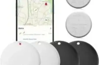Beyamis Bluetooth 4-Pack Air Trackers with Replaceable Batteries for $8.99