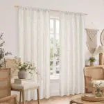 BGment 84″ Chenille Floral Curtains – Now Only $11.69