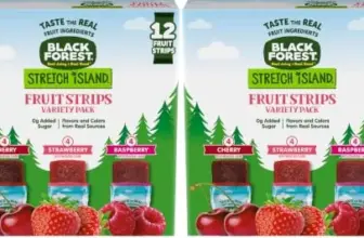 Black Forest Stretch Island Fruit Strips Variety Pack, 12 Count – Only $9.98