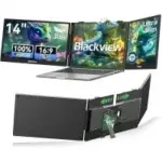 Blackview DCM5 Dual 14″ 1080p IPS Monitor Extender for $185.34