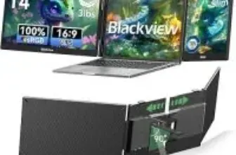 Blackview DCM5 Dual 14″ 1080p IPS Monitor Extender for $185.34