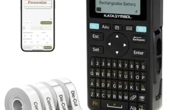 Bluetooth Label Maker Machine with 4 Tapes for $18 $18.00